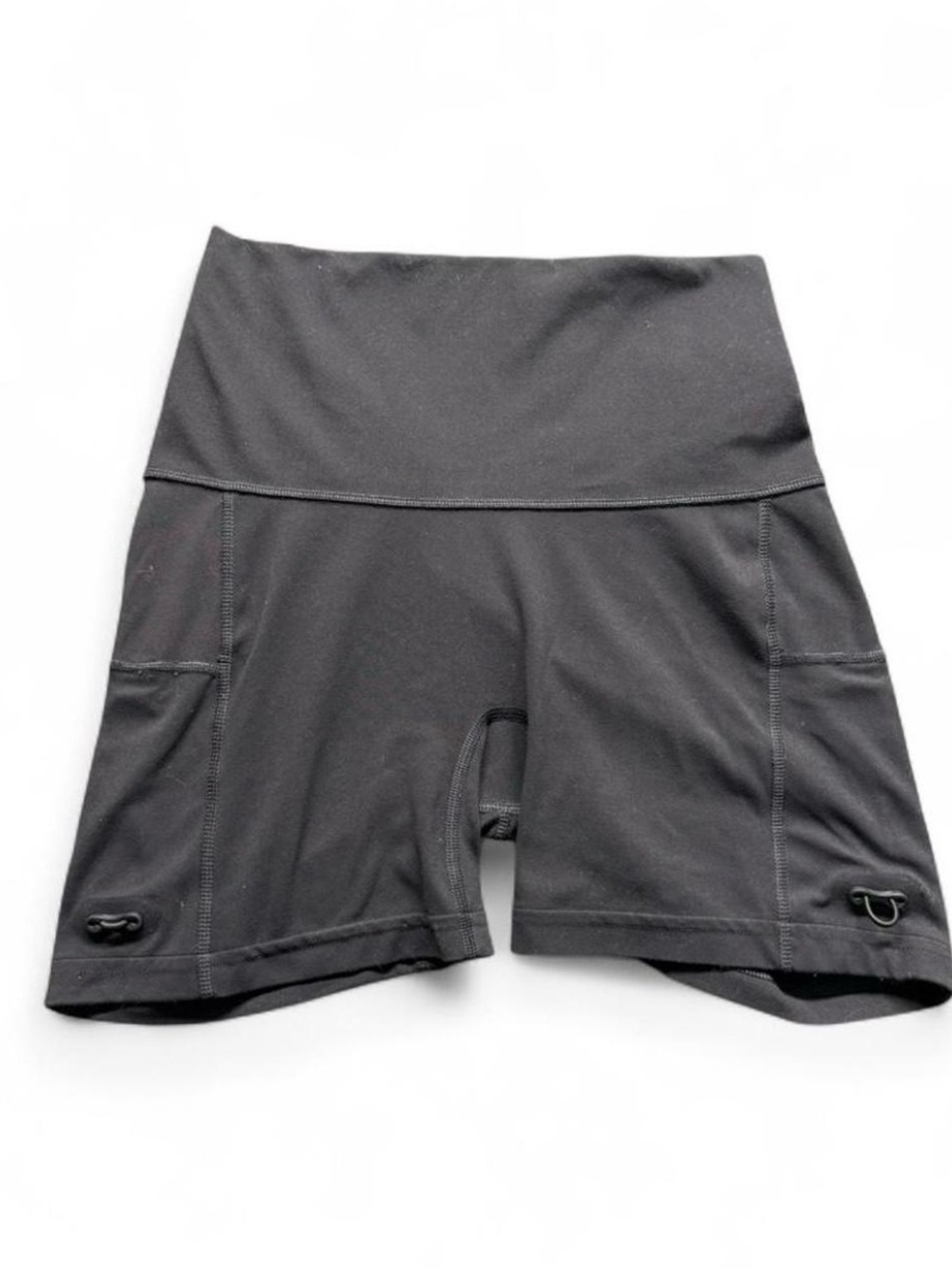 Gymshark Black High-Rise Performance Bike Shorts